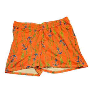 Tracy Negoshian Large Multicolor Anchor Print Shorts